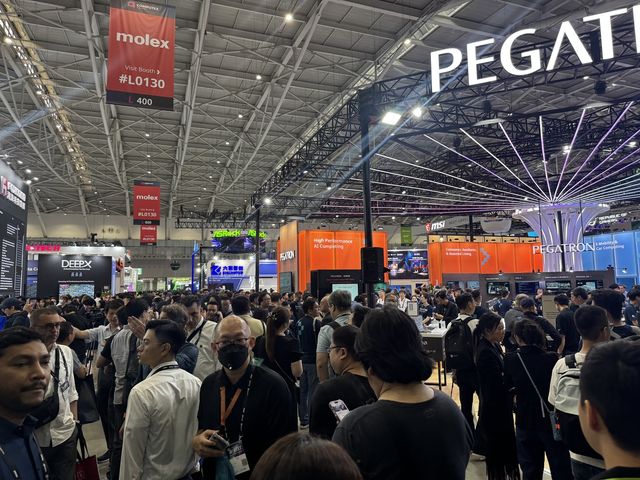 '컴퓨텍스 2025'가 열리는 타이베이 난강 전시관 