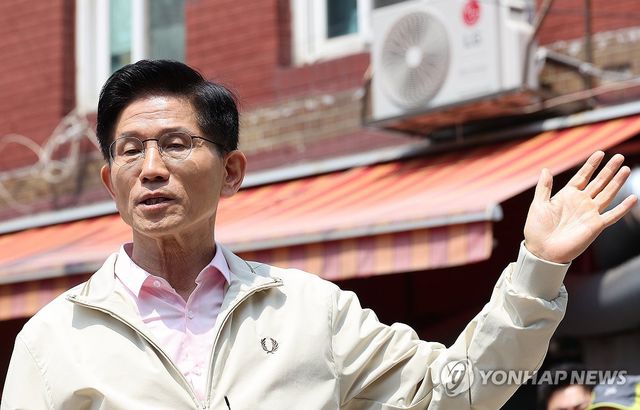 김문수 후보, 영등포 쪽방촌 방문