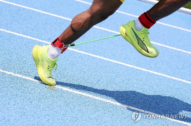 구미 아시아육상 현지 훈련 구슬땀