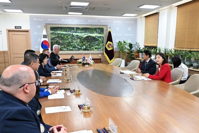 서울시의장, 호주 스트라스필드 시장단 접견