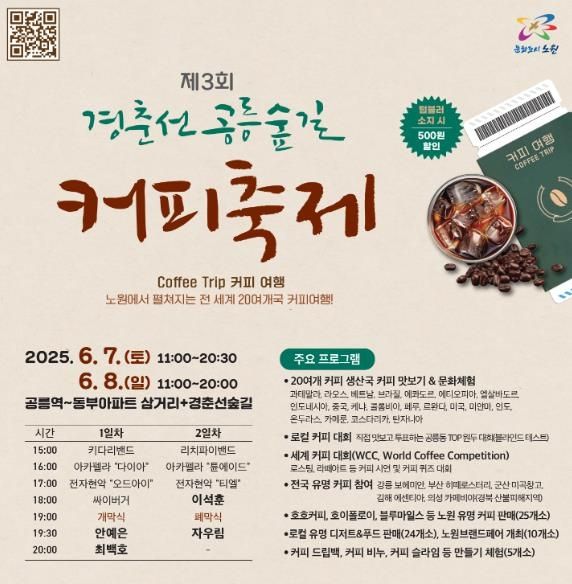 제3회 경춘선 공릉숲길 커피축제