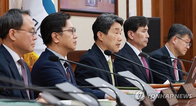 이주호 권한대행 국무회의 주재
