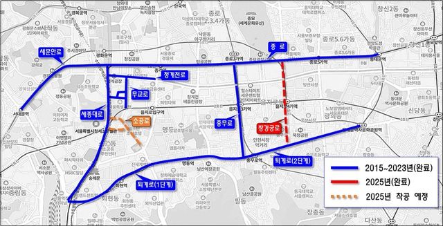 창경궁로 위치도