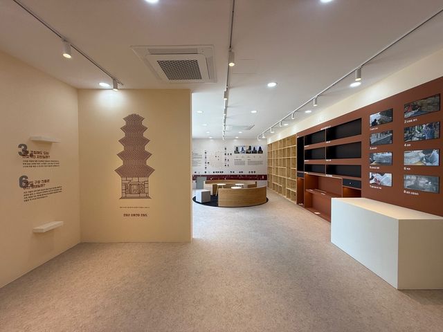 '안동 조탑리 오층전탑' 개방형 부재 조사실