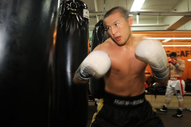 훈련 중인 최시로