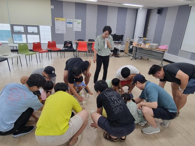 2023년 관악구가족센터에서 진행한 아버지교실 운영 모습