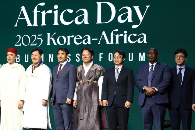 '한-아프리카 비즈니스 포럼' 참석자들