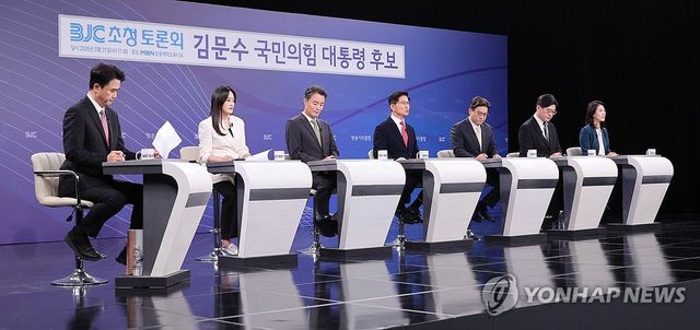 발언하는 김문수 대선 후보