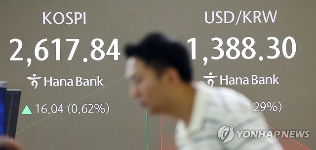 코스피 오름세 출발