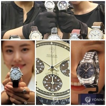 대중화된 명품 시계 브랜드들