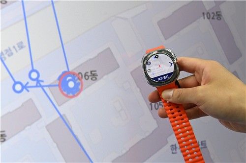 3차원 복합 측위를 이용한 위치 정보 파악 기술 개념 