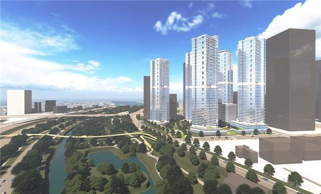 여의도 광장아파트 재건축 정비사업 투시도