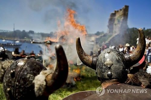 바이킹 상륙 재연 행사