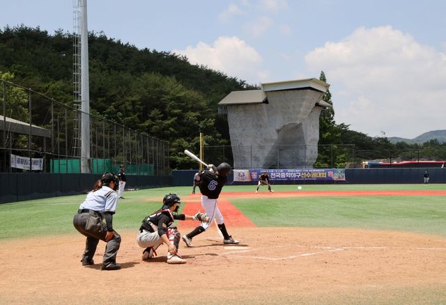 전국 중학야구 선수권대회 자료 사진