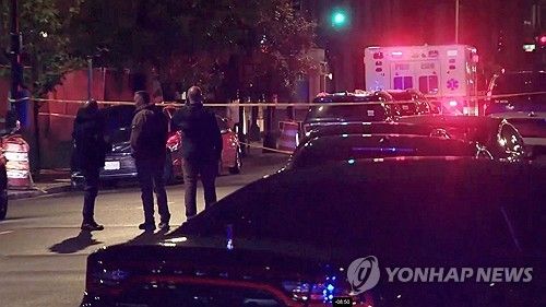 이스라엘 대사관 직원 2명이 피살된 미국 워싱턴DC 거리