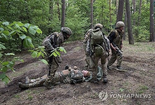 우크라이나 군인들