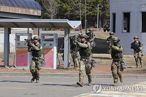 한미연합 도시지역 작전 훈련