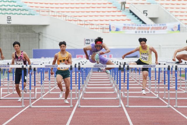 이민혁, 제54회 전국종별육상경기선수권 남자 고등부 110ｍ 허들 우승