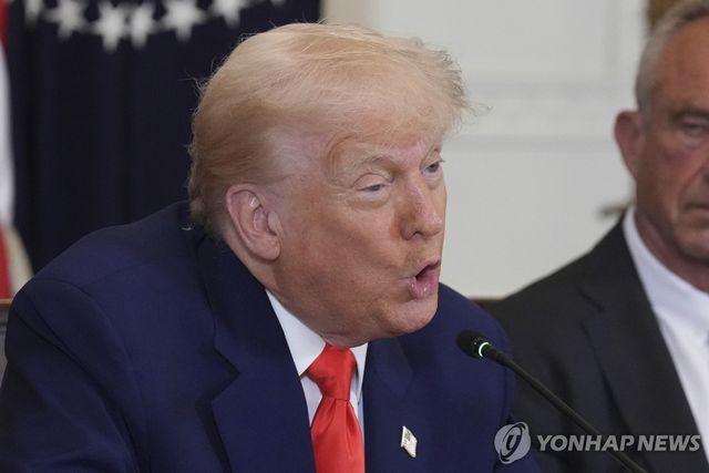 도널드 트럼프 미국 대통령