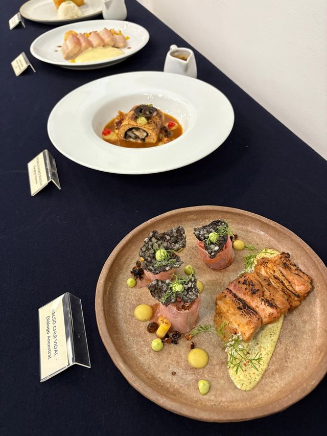 한식 경연자 출품 요리