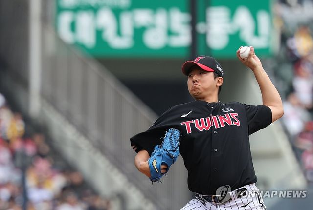 LG 트윈스 선발 투수로 성장한 송승기