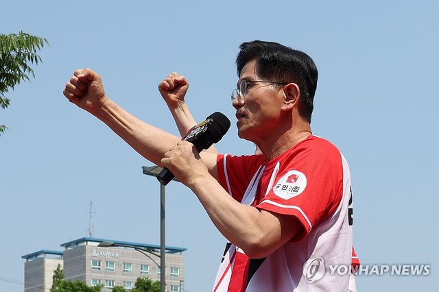 김문수 후보, 지지 호소