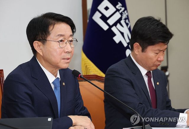 더불어민주당 방미의원단 기자간담회