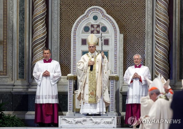 레오 14세 교황 로마 주교좌 착좌 미사