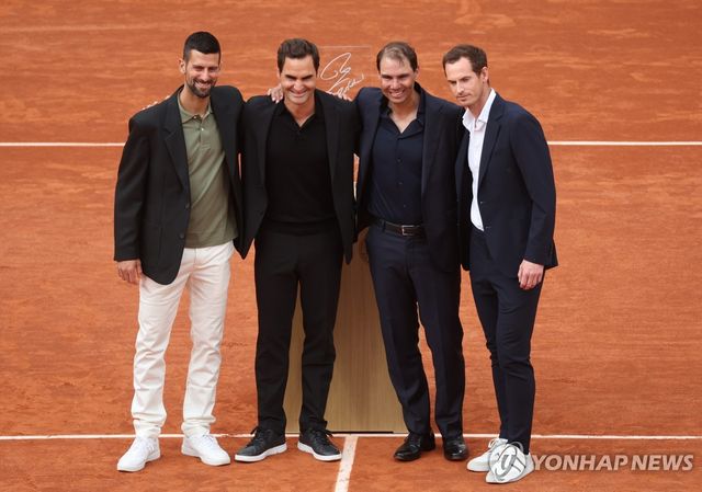 코트에 모인 '빅4'