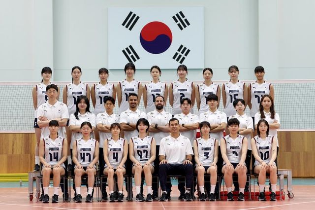 VNL 출격 앞둔 여자배구 국가대표팀 