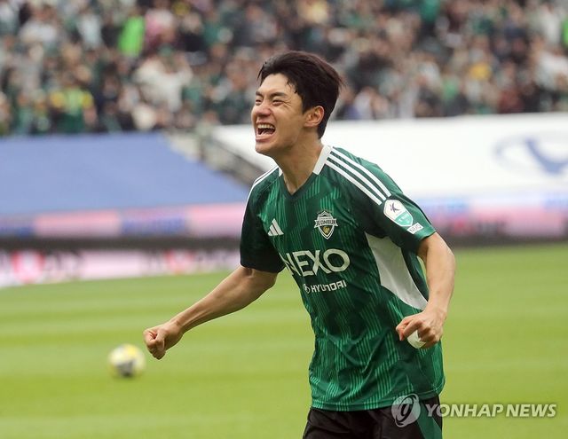 전북 전진우 골 맛