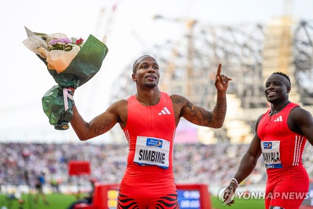 심비네, 라바트 다이아몬드리그 남자 100ｍ 우승