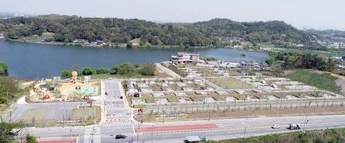 김제 대율유원지 오토캠핑장