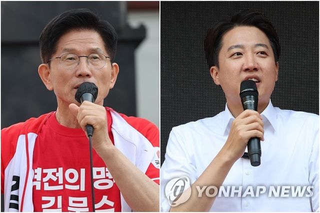 김문수, 이준석 후보