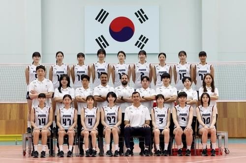 VNL 출격 앞둔 여자배구 대표팀