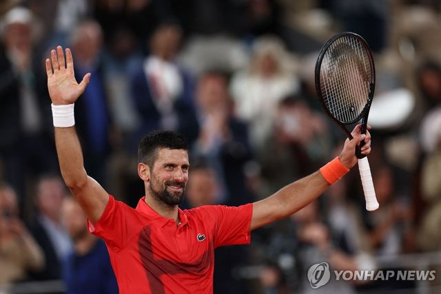 2회전에 진출한 조코비치