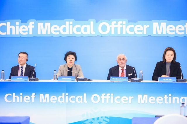 OCA 반도핑 미팅에 참석한 박주희 이사장(맨 오른쪽)