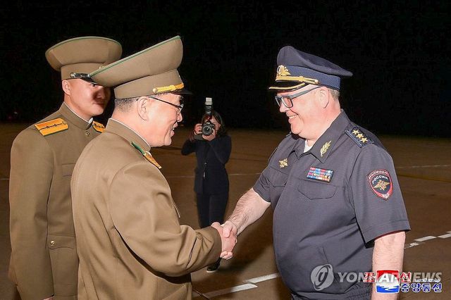 러시아 내무성 대표단 방북