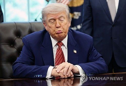 도널드 트럼프 미국 대통령