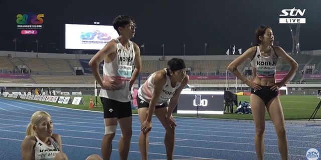 한국 혼성 1,600ｍ 계주팀