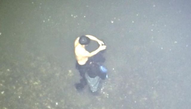 고립자 구조하는 해경