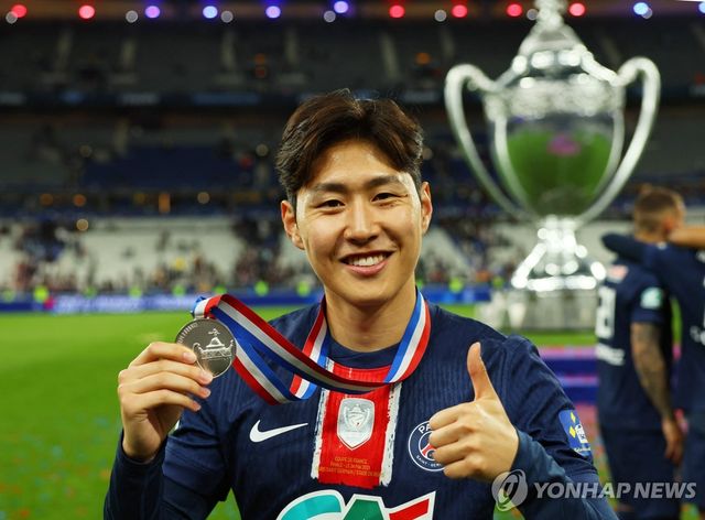 이강인의 PSG, 프랑스컵 우승