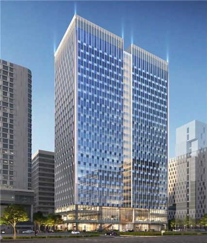 자이에스앤디가 수주한 을지로 오피스빌딩 조감도