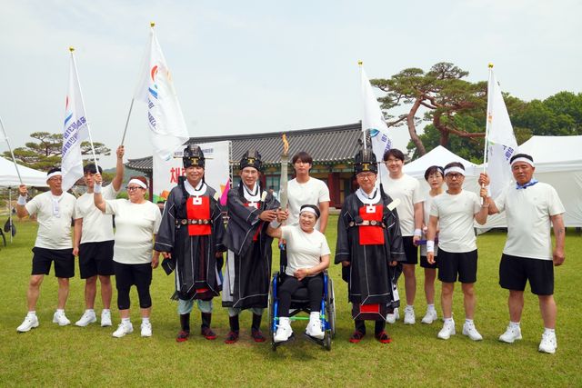 제31회 충남장애인체육대회 성화 채화