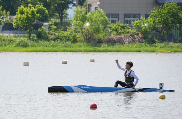 근덕중 권율, 카누 2관왕 달성