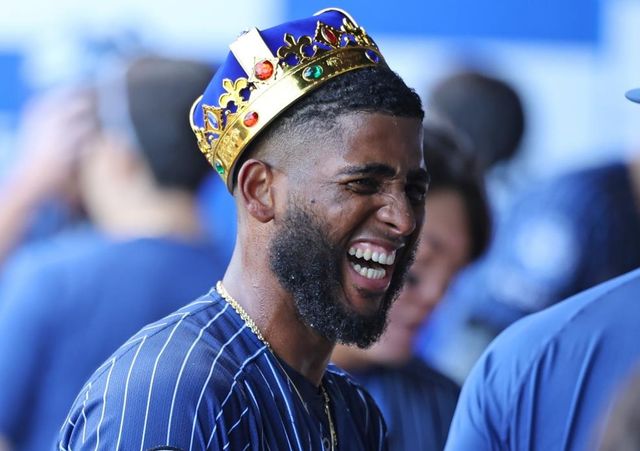 표정 밝아진 삼성 라이온즈 르윈 디아즈 