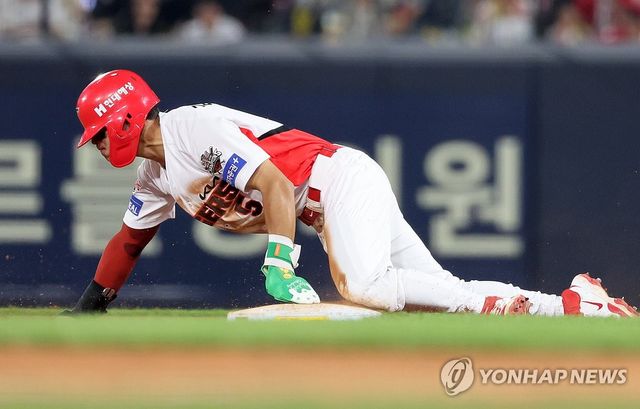 김도영, 도루하며 부상