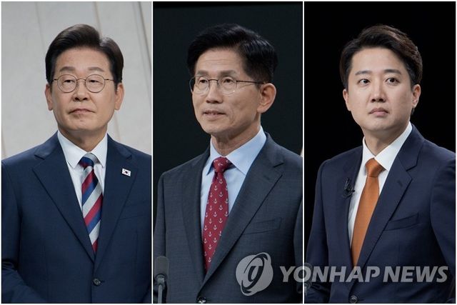 정치 분야 TV 토론회 준비하는 대선 후보들