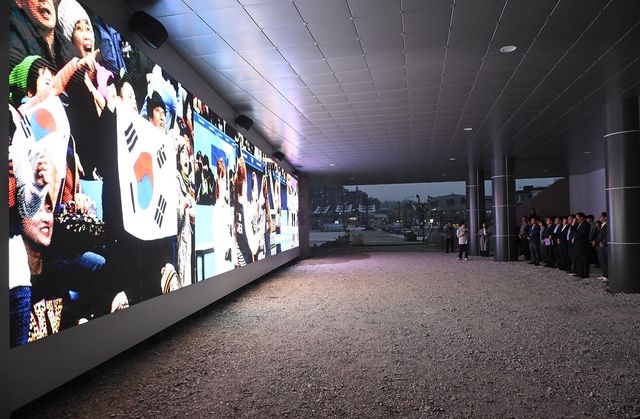 평창올림픽플라자 미디어파사드