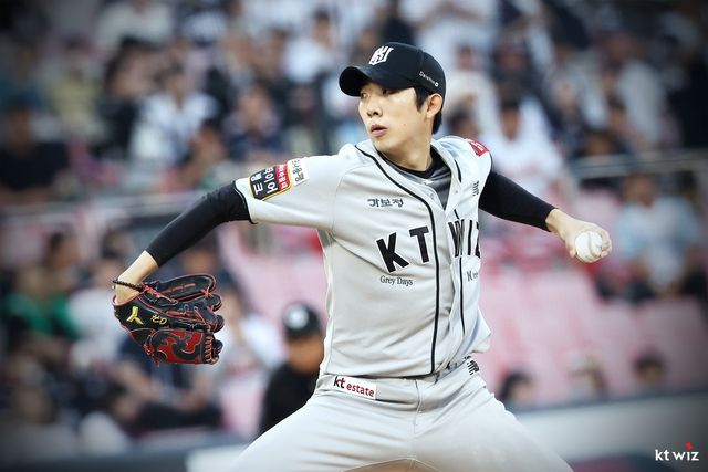 시즌 7승을 수확한 kt 오원석